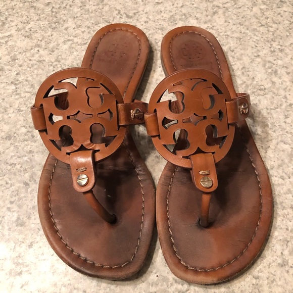 Tory Burch Miller Sandals. - Picture 1 of 6